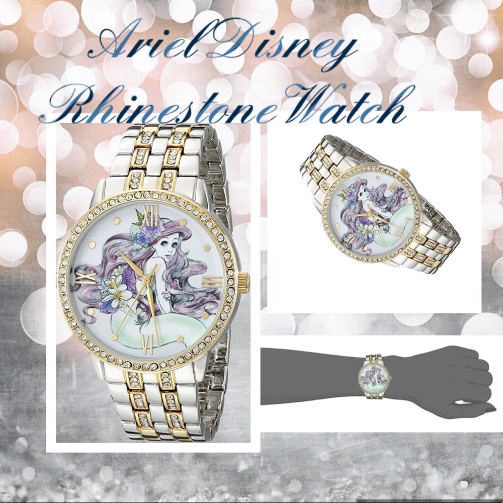 Disney Ariel Rhinestone Watch